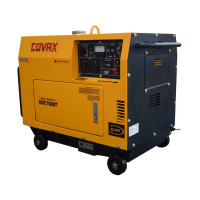 Професійний дизельний генератор COVAX KDE7000T 5 кВт  безшумна  електростанція